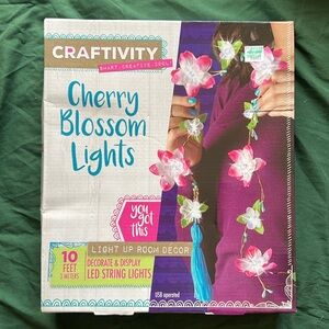 Kids Cherry Blossom Light Craft